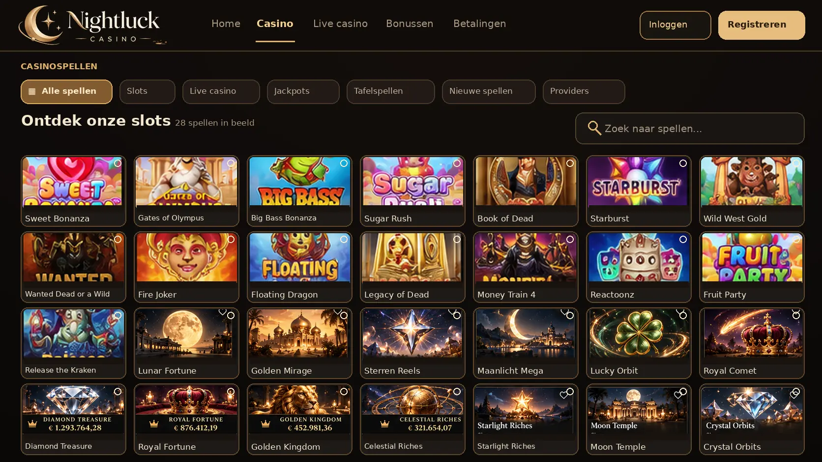 Nightluck Startbonus: 805% tot €6.500 + 280 Gratis Spins image 3